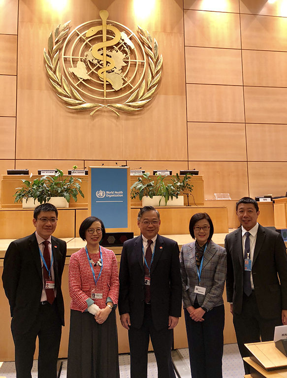 SFH attends World Health Assembly in Geneva (with photos)