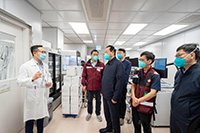 Mainland Chinese medicine expert group of Central Authorities visits various healthcare facilities and holding centre (with photos)